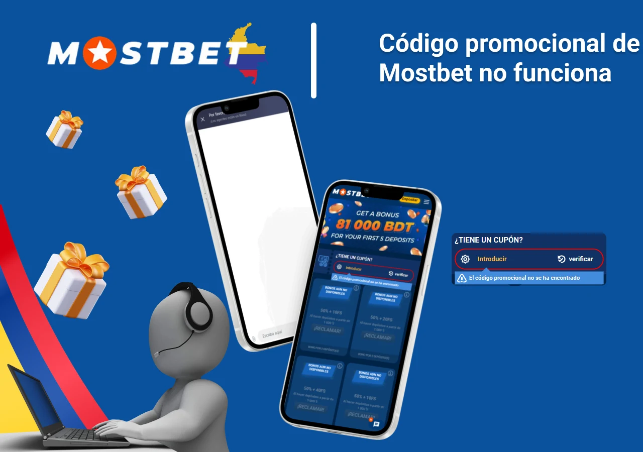 explicativa sobre qué hacer si el código promocional no funciona, con detalles sobre la solución de problemas en la plataforma