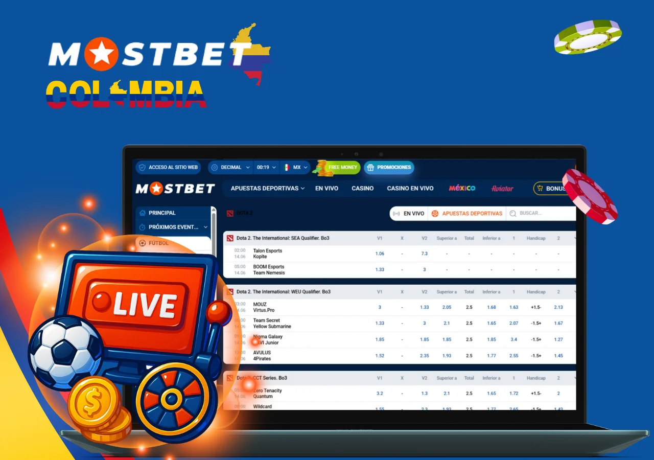 Las apuestas en vivo de Mostbet te permiten jugar deportes con resultados instantaneos.